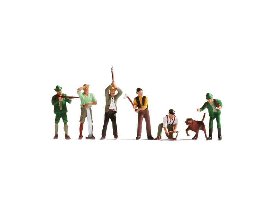 NOCH 15060 Jäger und Holzfäller