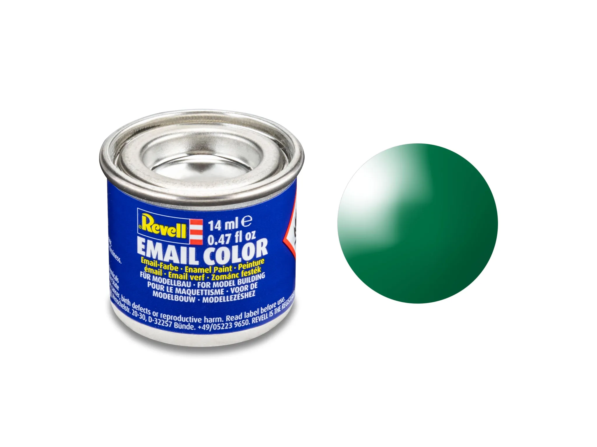Revell 32161 Email Color Smaragdgrün glänzend 14 ml 