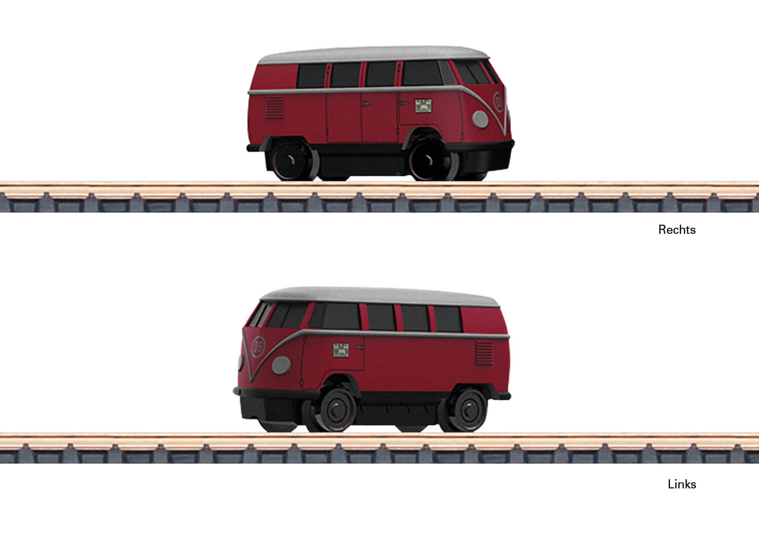 Märklin mini-club Spur Z 88025 Kleinwagen Draisine Klv 20 DB