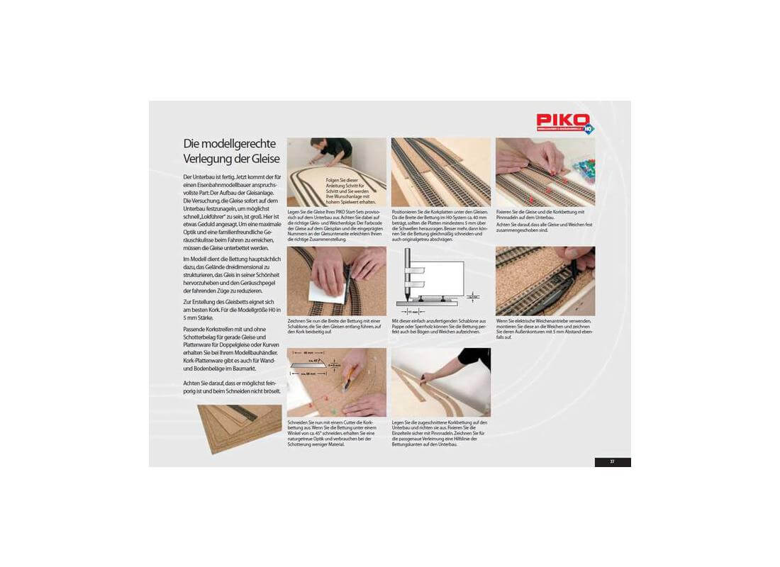 PIKO 99853 A-Gleis H0 Gleisplanbuch