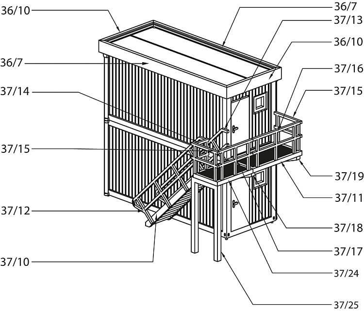 Faller 130133 Baucontainer