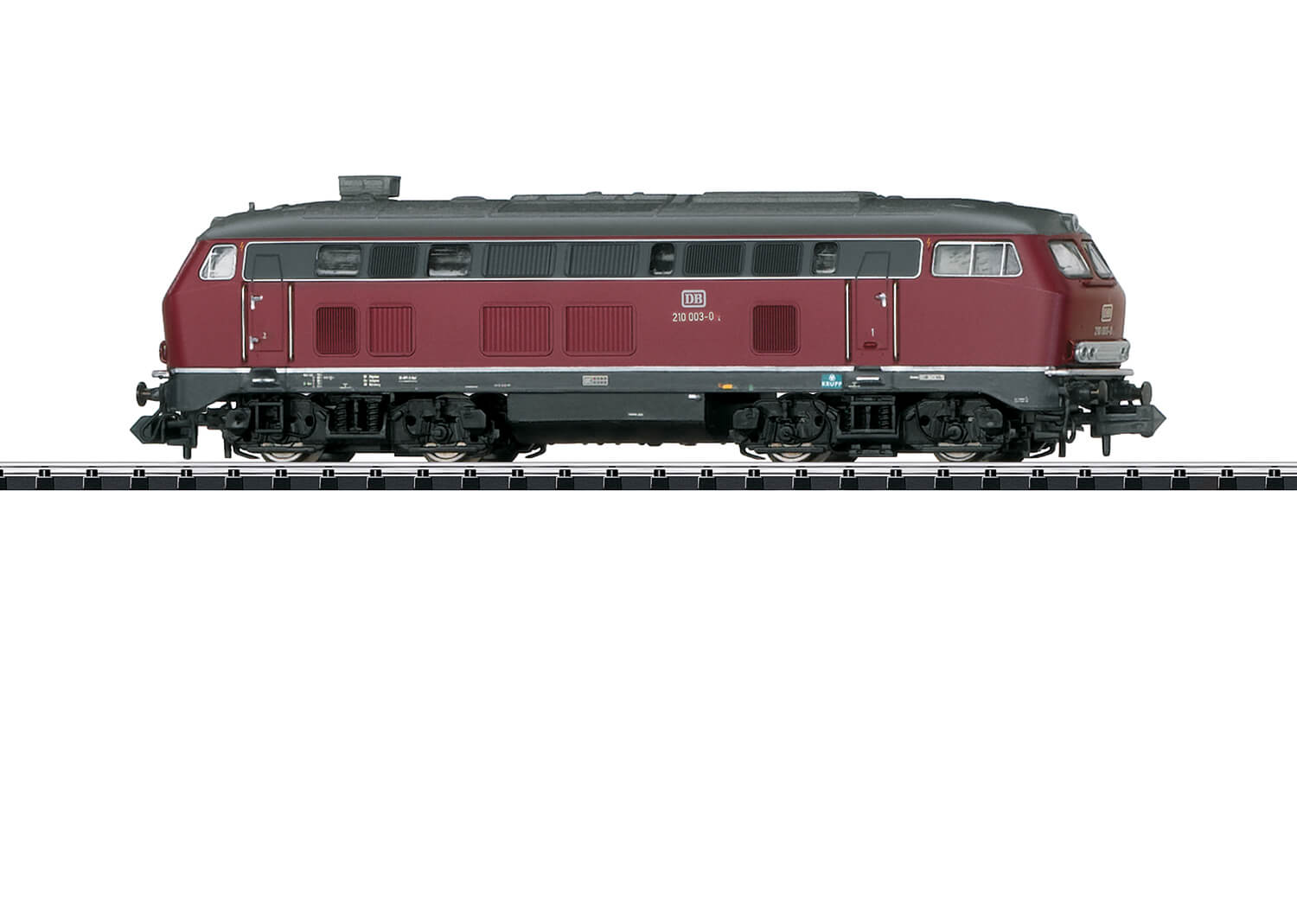 Minitrix 16210 Spur N Diesellokomotive Baureihe 210 der DB