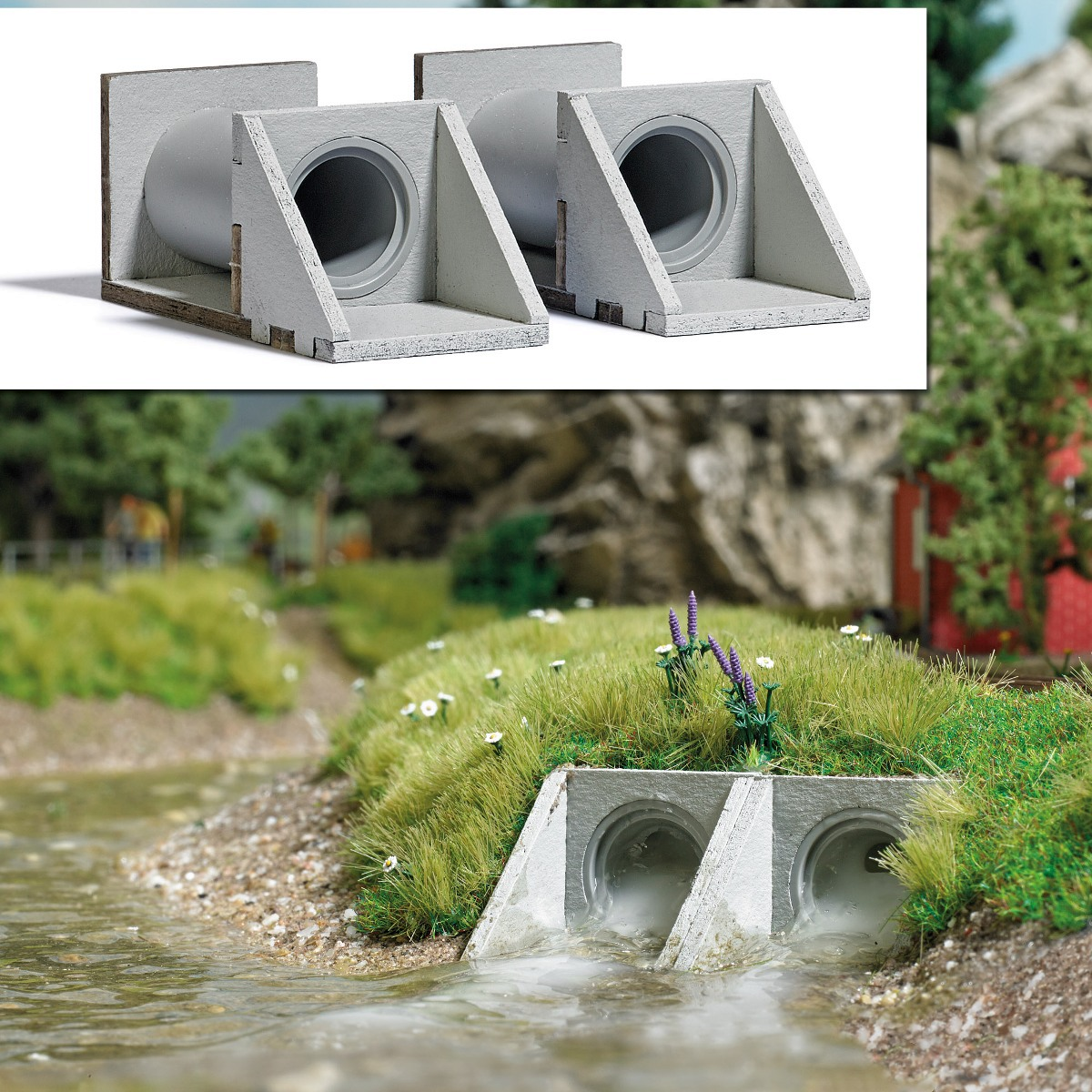 Busch 7891 Gewässerdurchlass