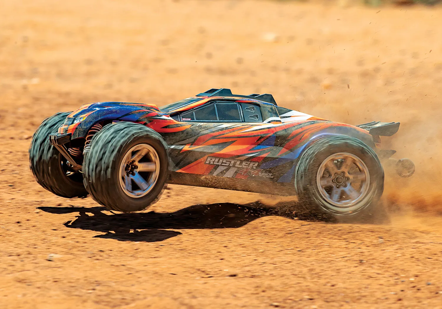 TRAXXAS® 67076-4ORNG Rustler 4x4 VXL orange RTR