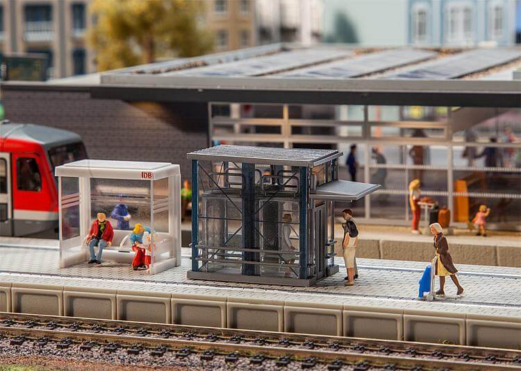 Faller 120297 Moderner Aufzug mit Antriebsteilen