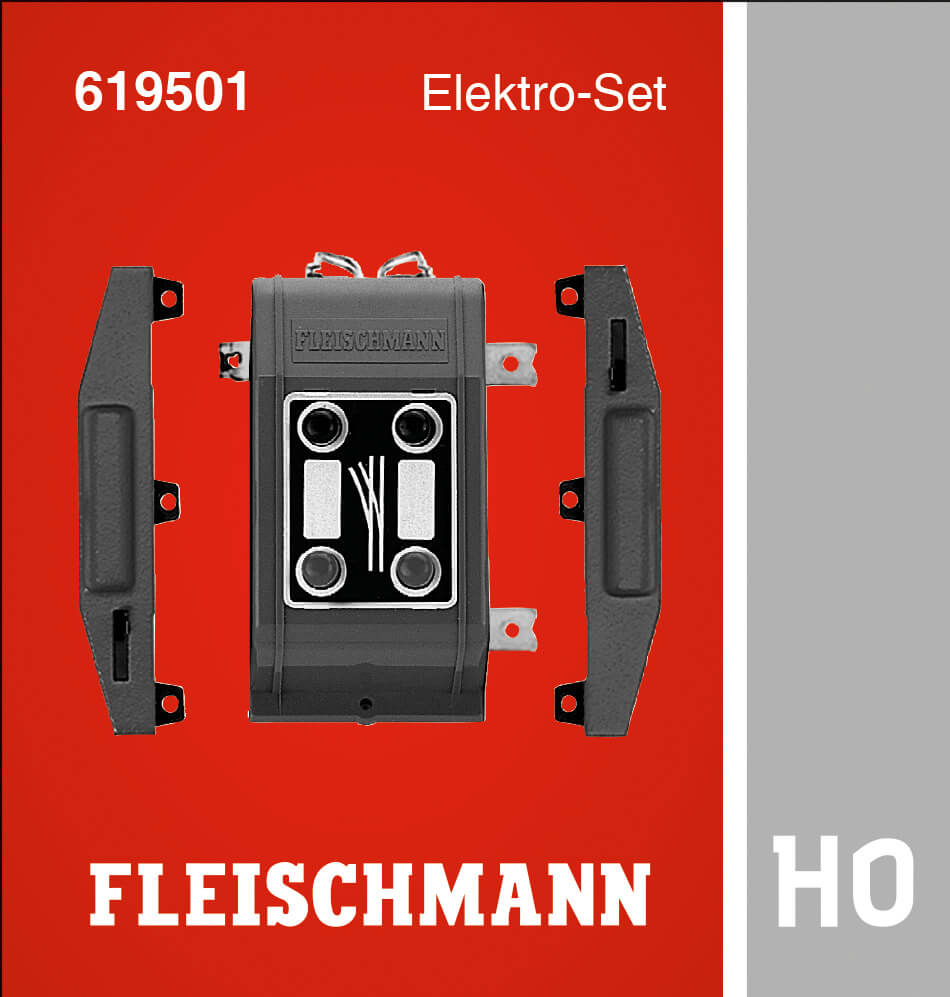 FLEISCHMANN 619501 Elektro-Set für PROFI-Gleis