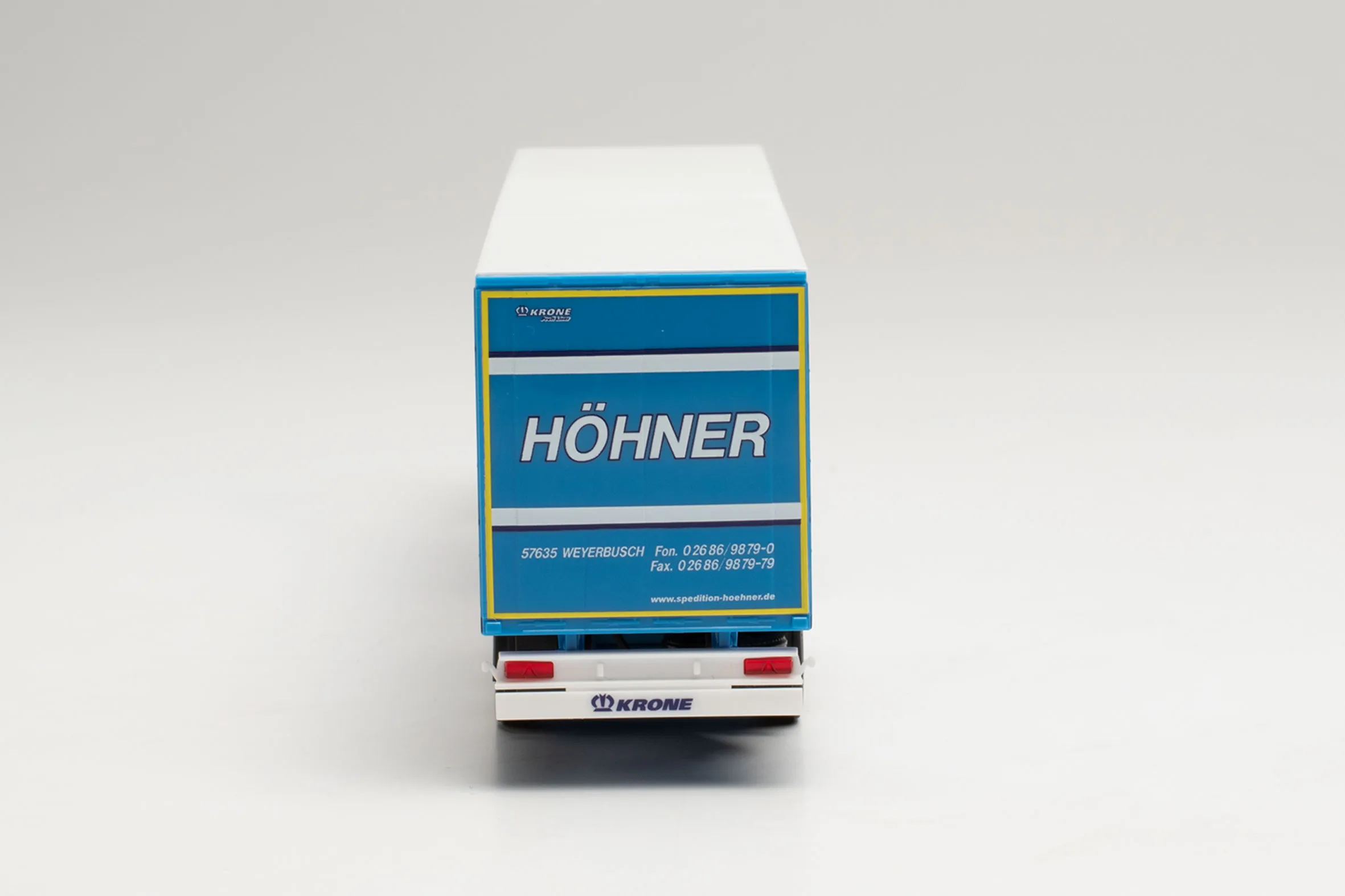 Herpa 314329 MAN TGX GX Gardinenplanen-Sattelzug Höhner