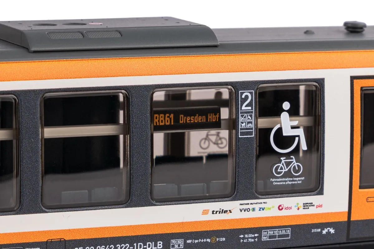 Piko 52922 Dieseltriebwagen Desiro Trilex Sound-Decoder