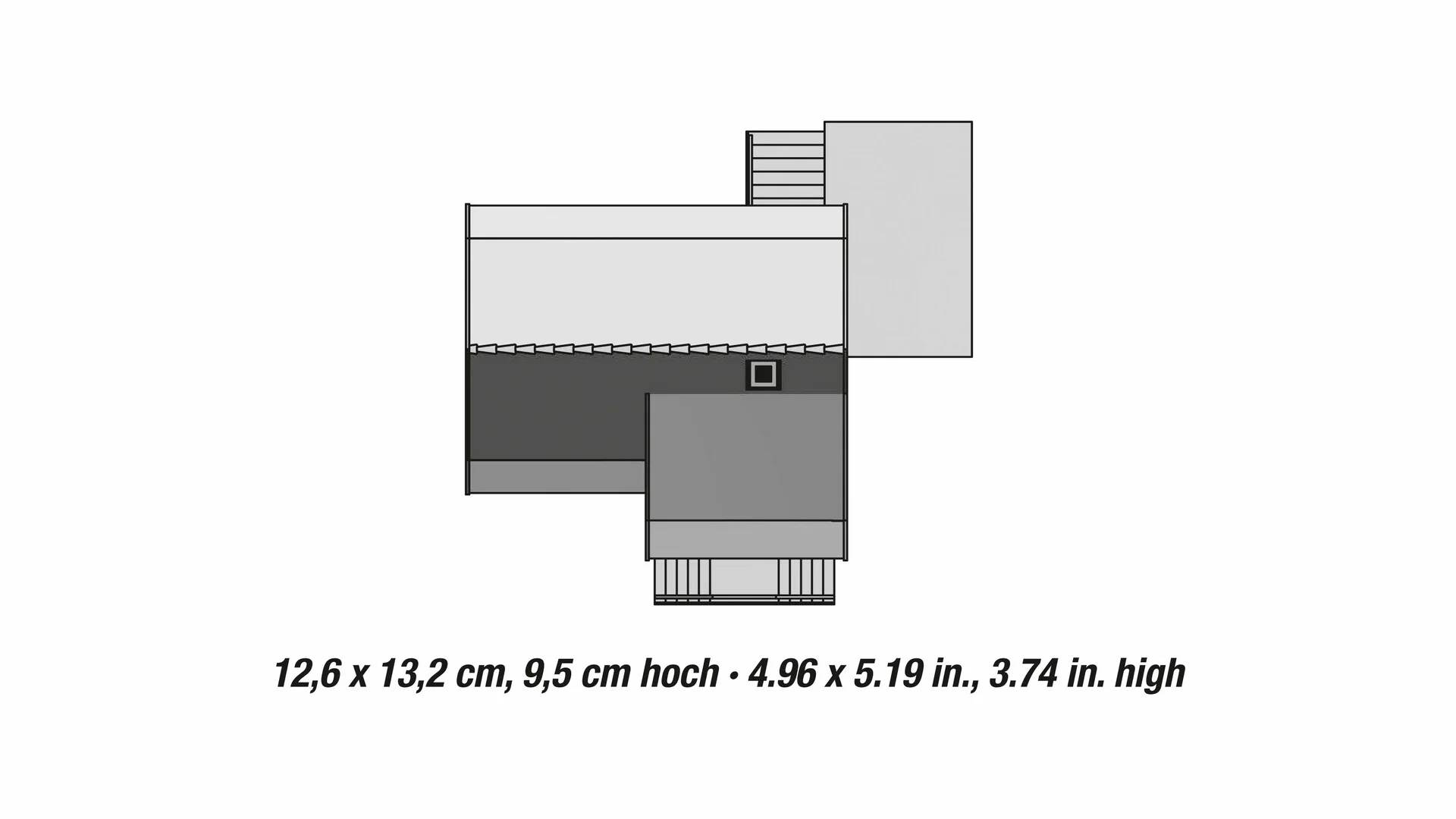NOCH 66606 Siedlungshaus mit Garage