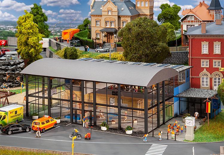 FALLER 130613 H0 Turnhalle Sporthalle