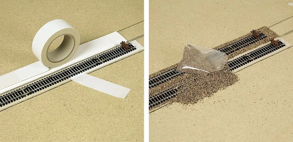 Spur N Busch 7120 Gleisschotterband