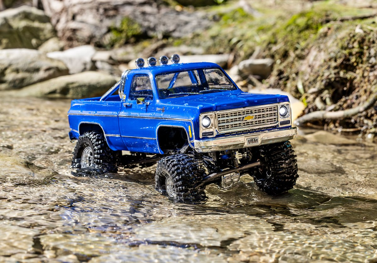 TRAXXAS® 97064-1BLUE TRX-4M 1979 Chevrolet K10 High Trail Edition blau RTR 4WD