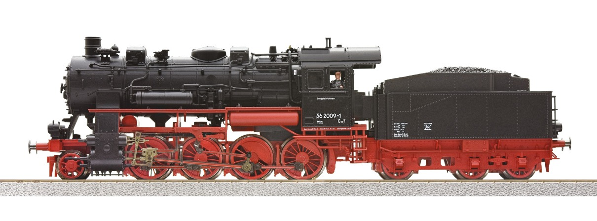 Roco 70038 Dampflokomotive 56 2009-1 DR Sound