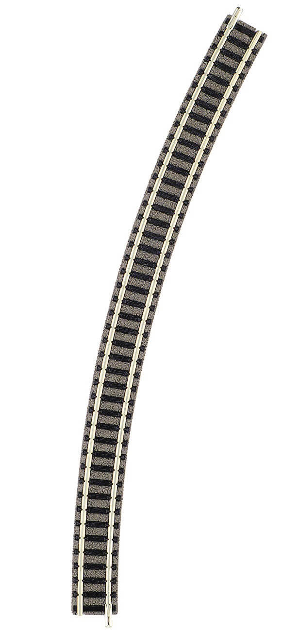 Fleischmann N 9135 Gebogenes Gleis R4 30°