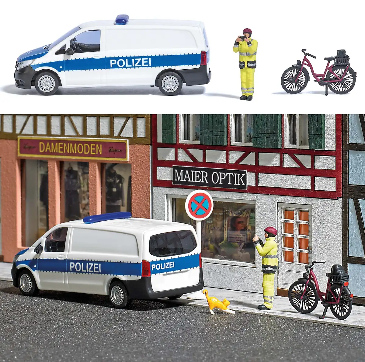 Busch 79801 Action Set Anzeigenhauptmeister 