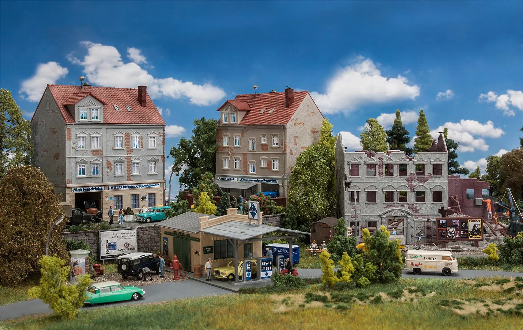 FALLER H0 191772 Gebäude-Set 50er Jahre