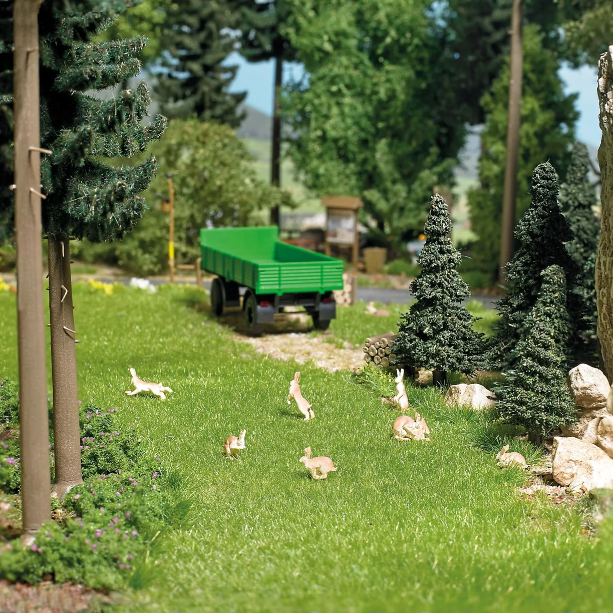 Busch 7986 Hasen Action Set