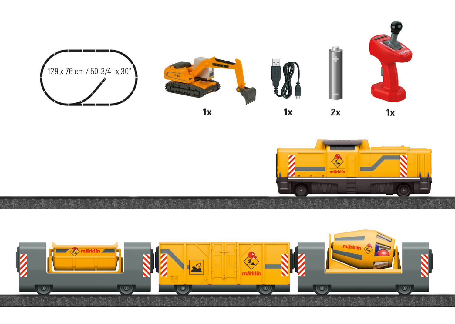 Märklin 29341 my world Startpackung Baustellenzug