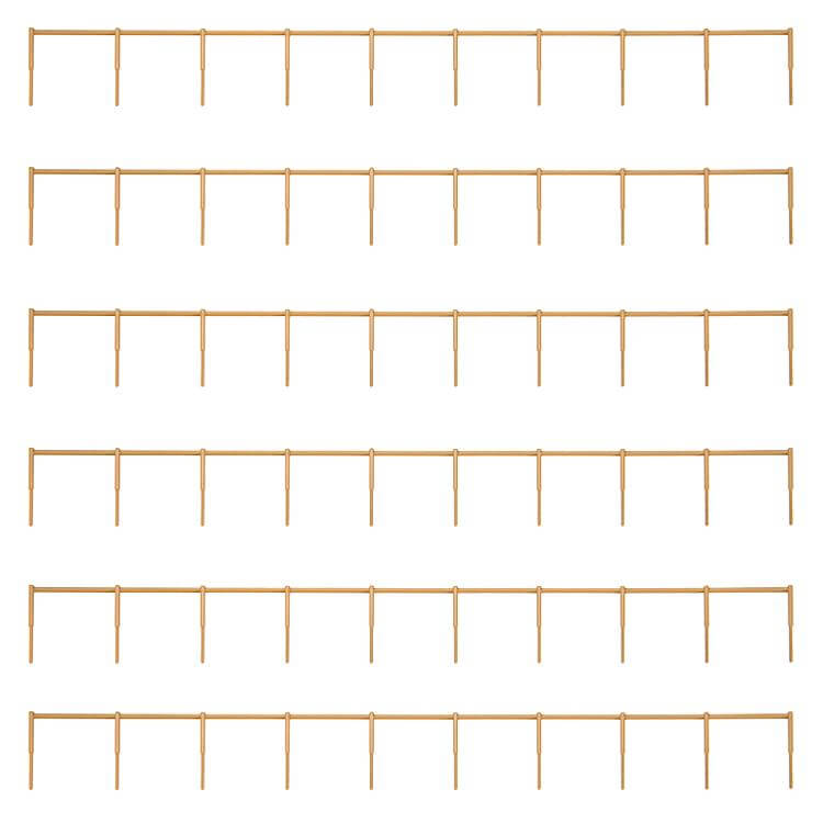 Faller 180427 H0 Holzgeländer 1242 mm