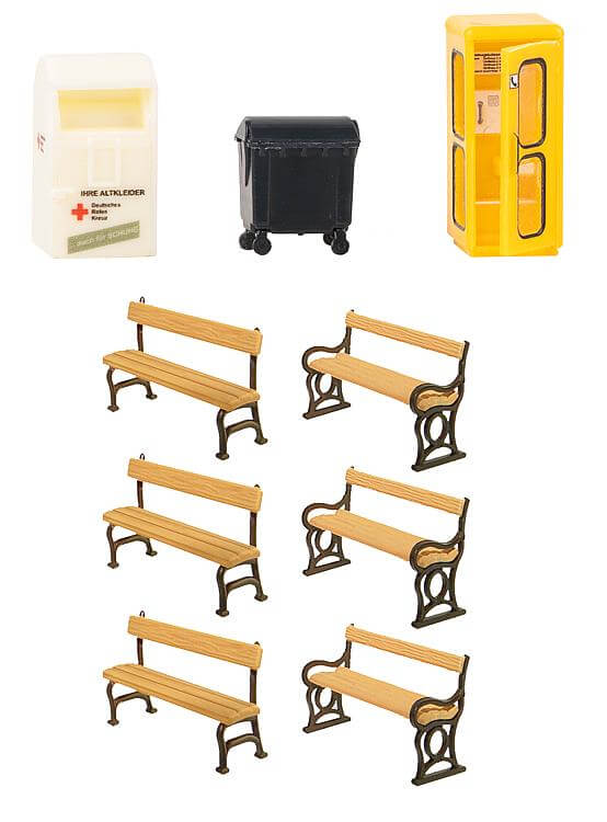 Faller 180452 H0 Stadtausschmückungs-Set