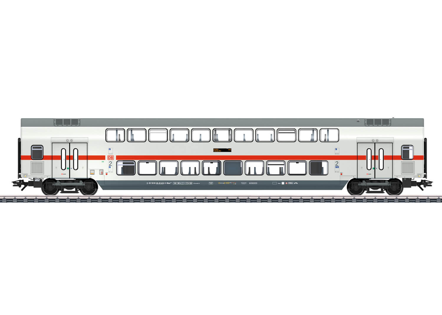 Märklin 43482 IC2 Doppelstock-Mittelwagen 2. Klasse DBpza 682.2