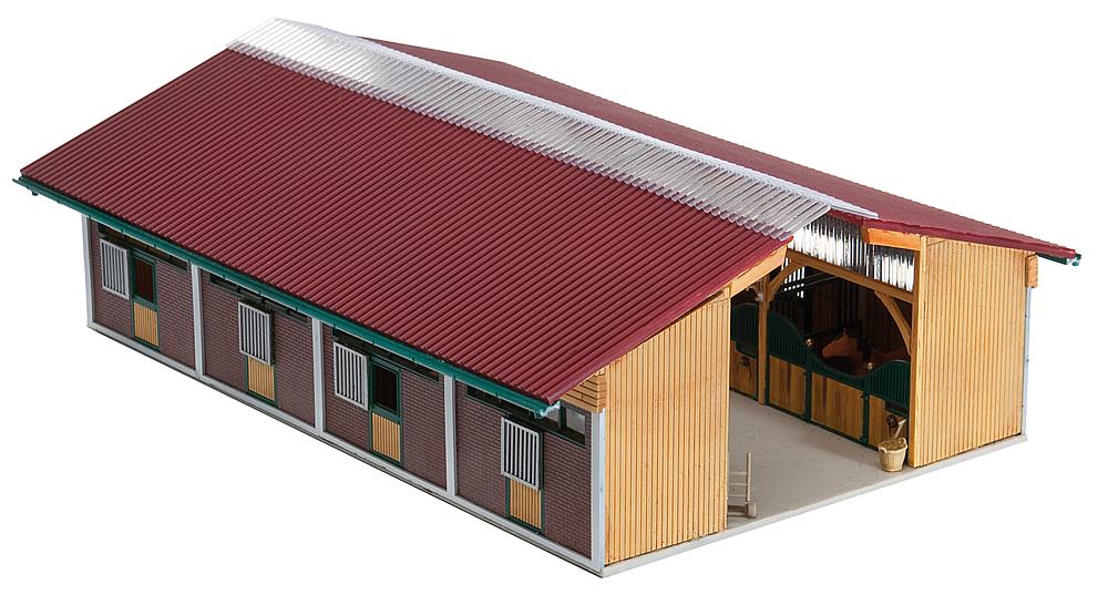 Faller 130541 Pferdestall ACHTUNG hier werden 2 Packungen benötigt.