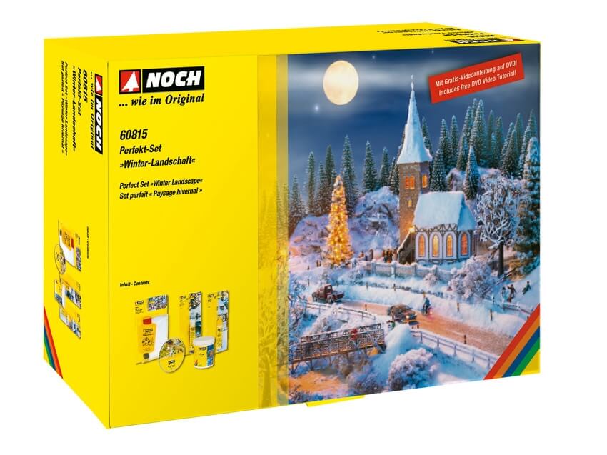 NOCH 60815 Perfekt-Set Winter-Landschaft mit DVD