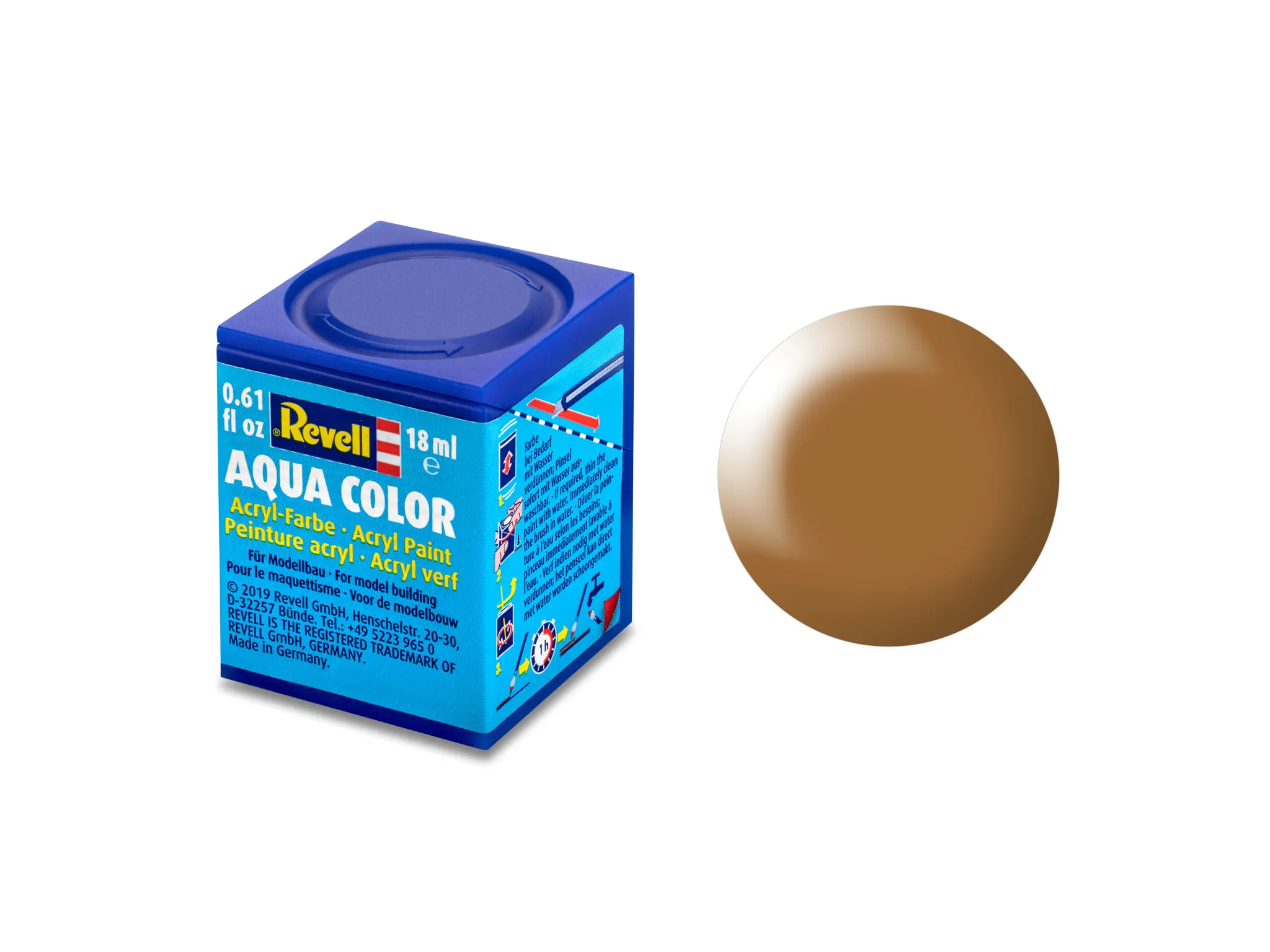 Revell 36382 Aqua Color Holzbraun seidenmatt 18 ml