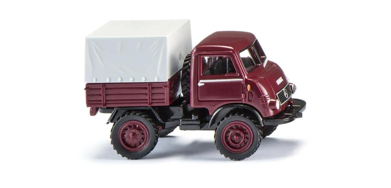 Wiking 036805 Mercedes-Benz Unimog U 402 weinrot