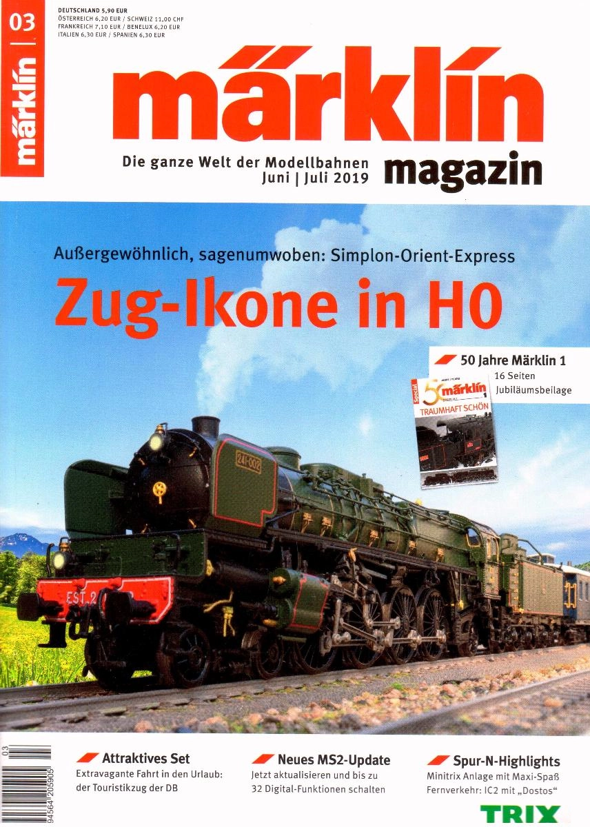 Märklin 331039 Märklin Magazin 3/2019