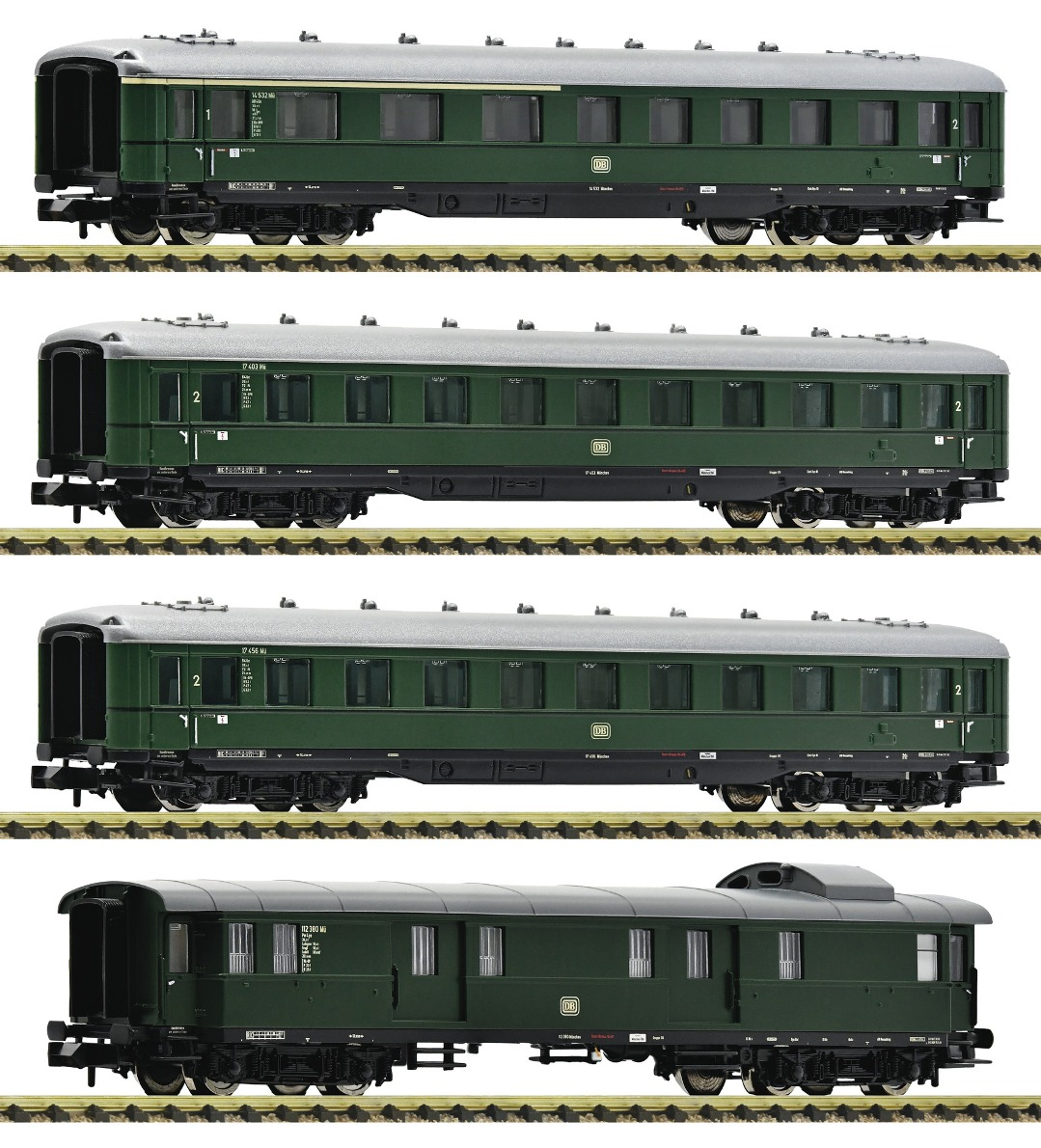 Fleischmann 6260004 4-tlg. Set Schnellzug DB