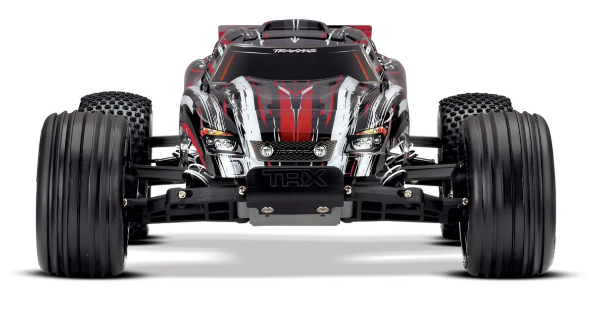 TRAXXAS® 37054-1REDX Rustler XL-5® rot RTR 1/10 2WD Akku Ladegerät