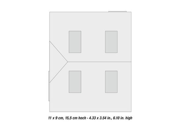NOCH 66505 Altstadthaus »Rote Rosi«