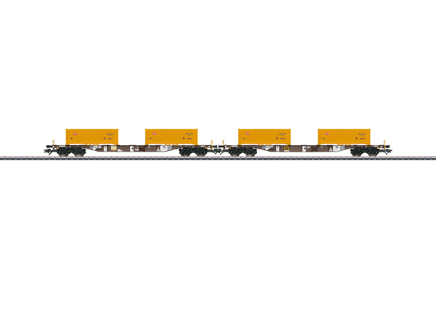 Märklin 47130 H0 Containertragwagen-Set Erdaushub Stuttgart 21 Teil 1