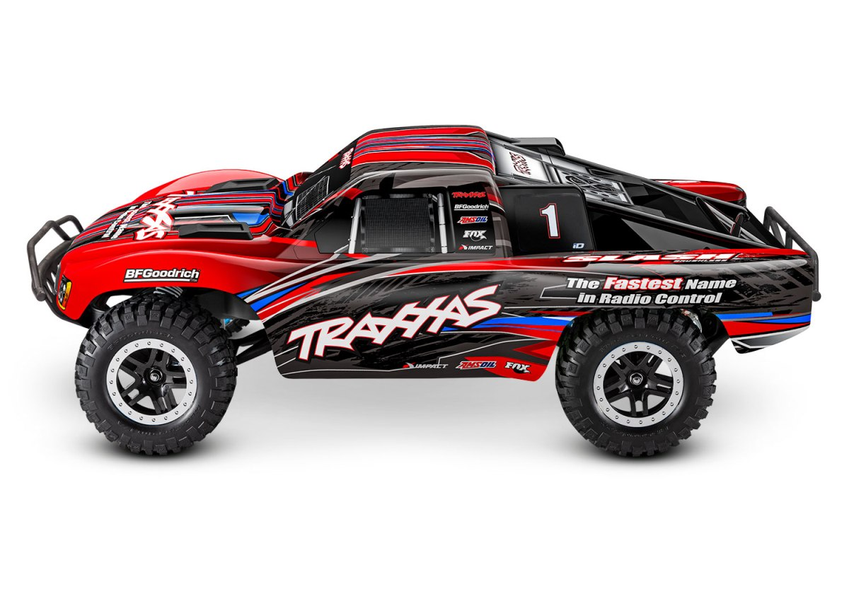 TRAXXAS® 58134-4RED Slash 2WD BL-2s Brushless rot RTR Short Course Racing Truck 