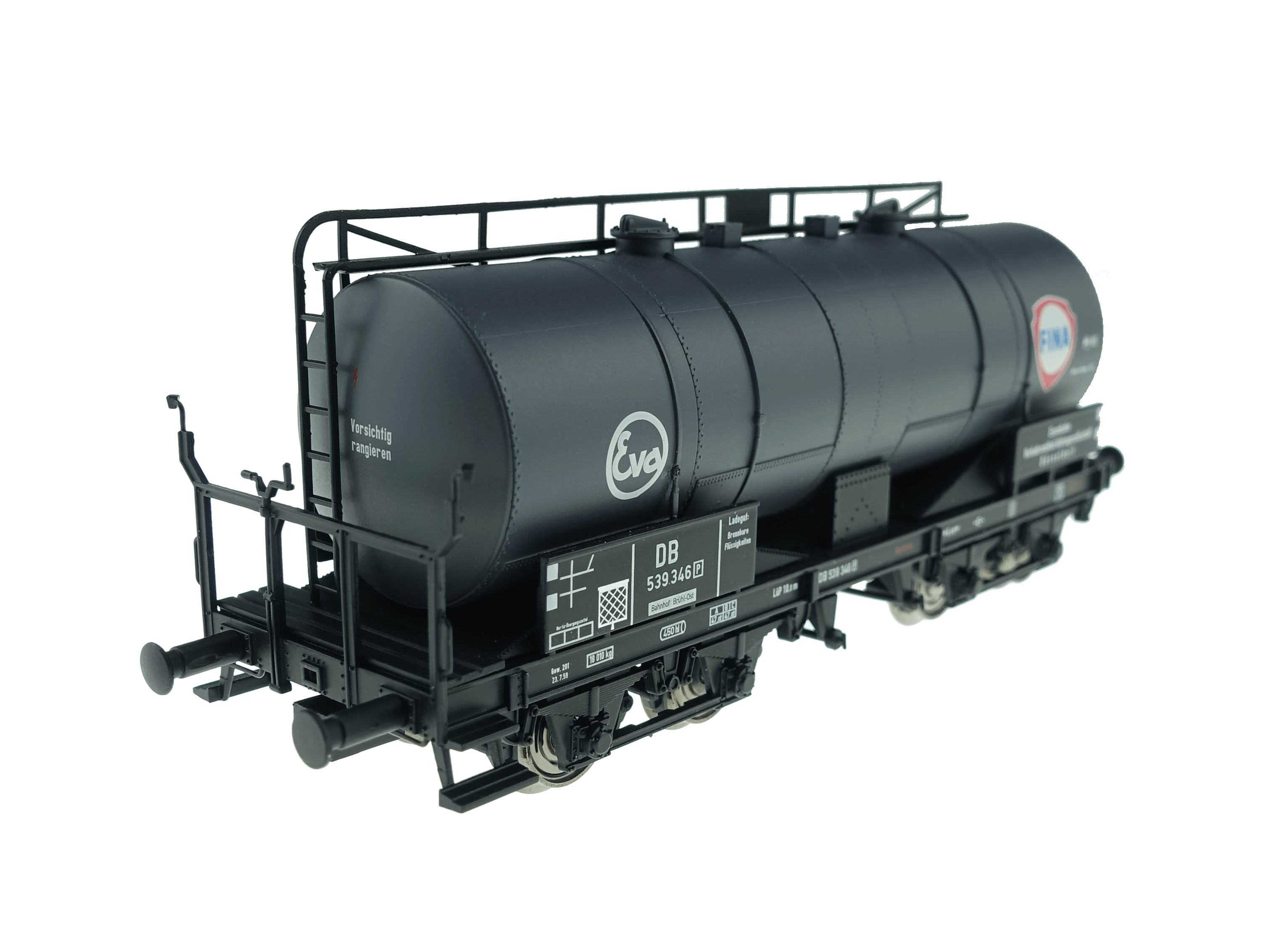 BRAWA 47088 H0 4-achsiger Kesselwagen Fina EVA