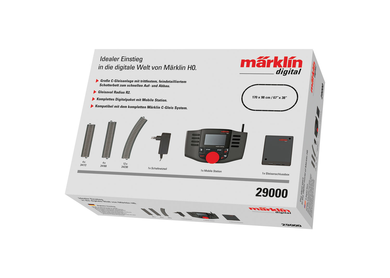 Märklin 29000 Digitaler Einstieg 230 Volt mit Mobile Station