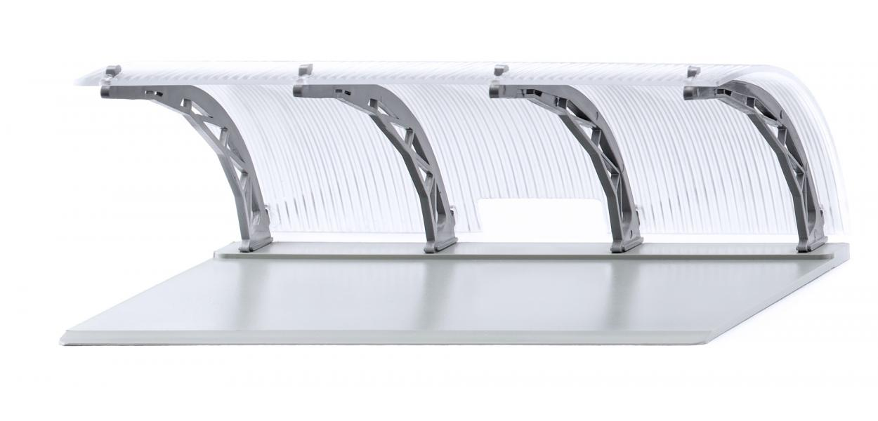 Wiking 115002 Parkhalle perlgrau