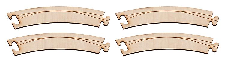 Faller 161920 Car System Laser-Street Fahrbahnbogen 45°