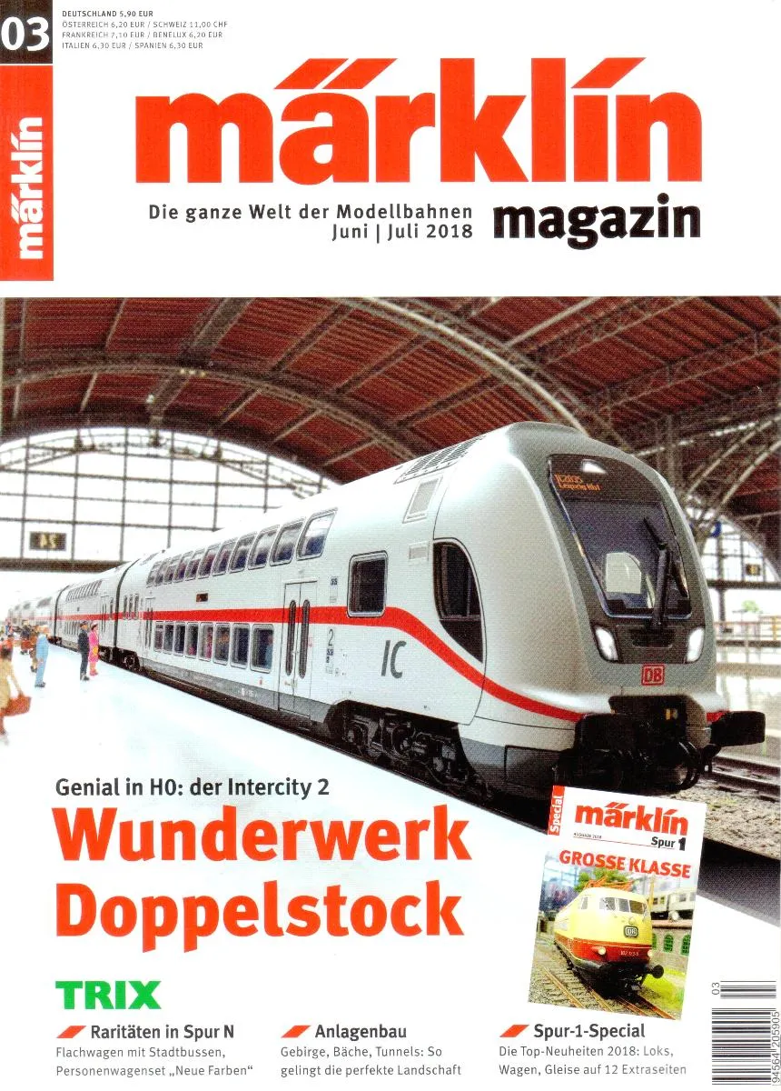 Märklin 298107 Märklin Magazin 3/2018