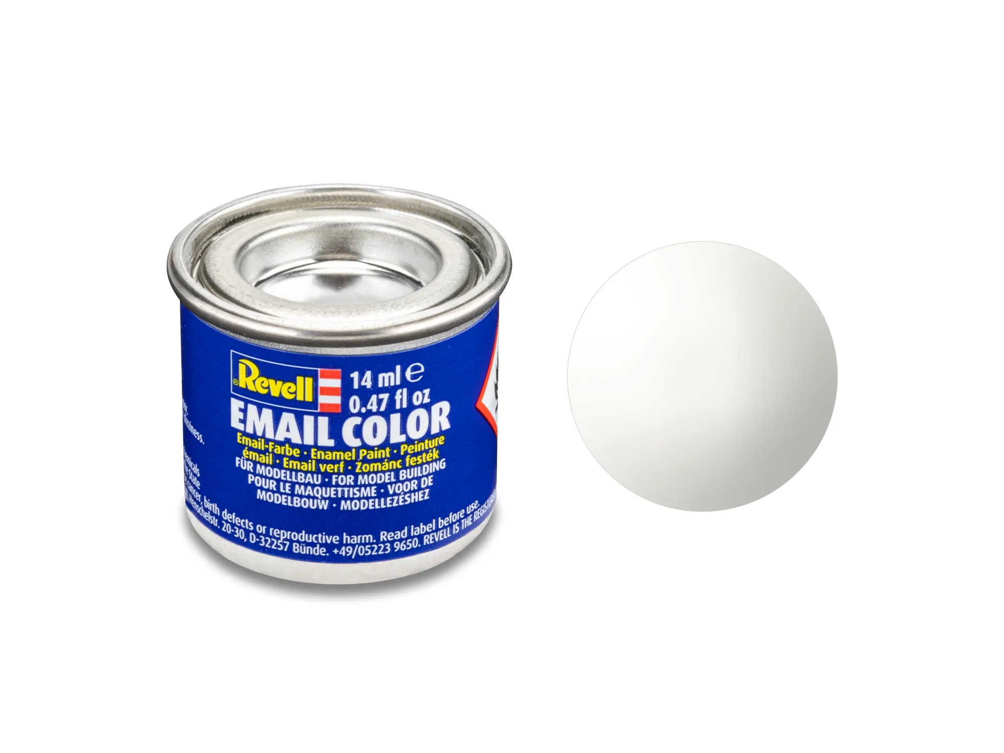 Revell 32104 Email Color Weiß glänzend 14 ml 