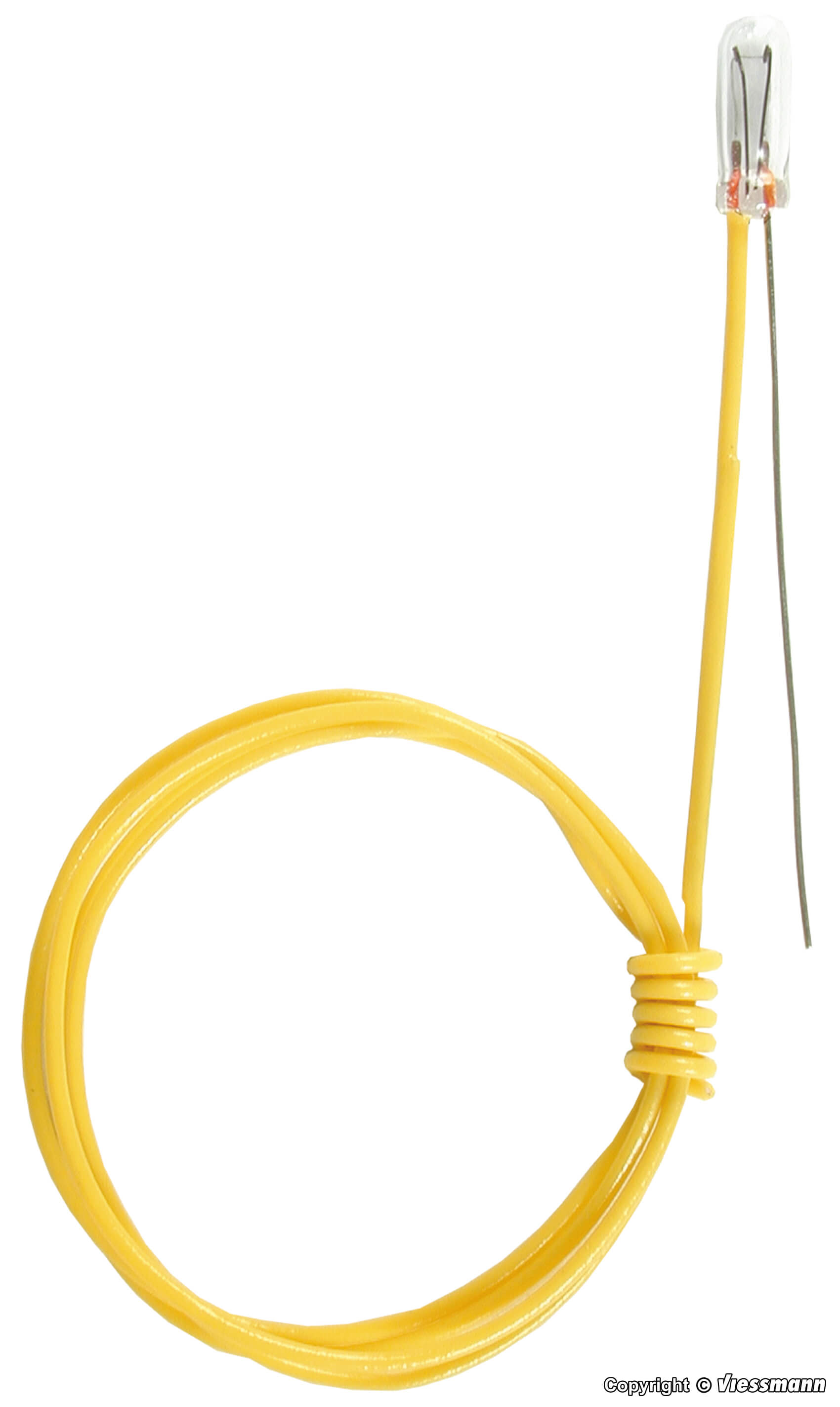 Viessmann 6229 Glühlampe klar T 3/4 Ø 2,3 mm 16 V 30 mA 1 Kabel 1 blanker Draht