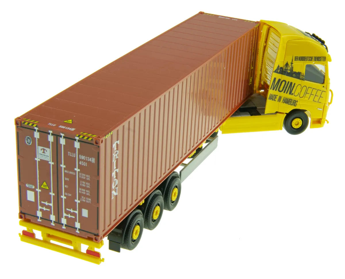 Herpa 946735 Volvo FH5 Globetrotter XL 40ft. Container-Sattelzug Acargo Truckerbabe Jana
