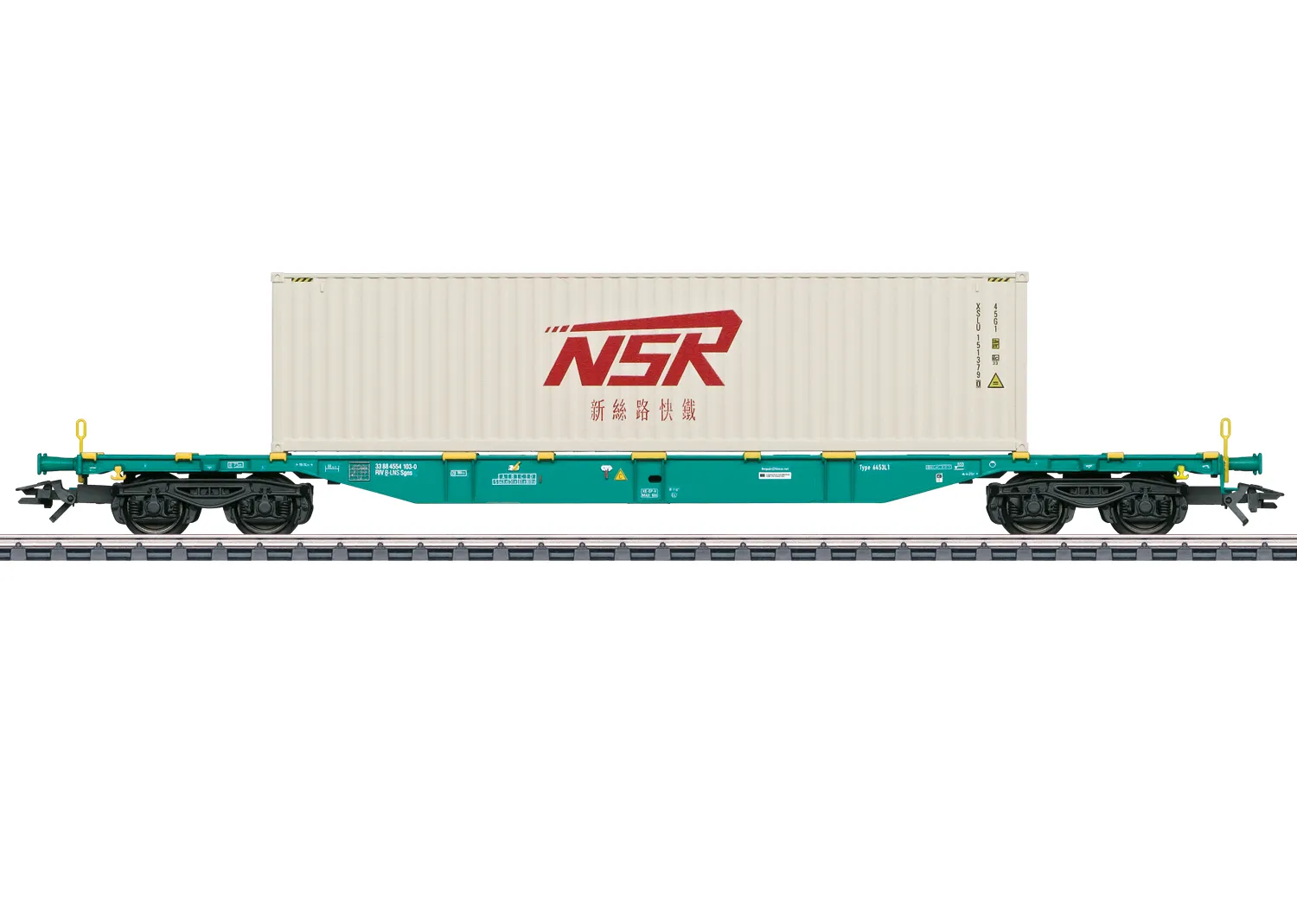 Märklin 47135 Container-Tragwagen Bauart Sgns Lineas NV/SA