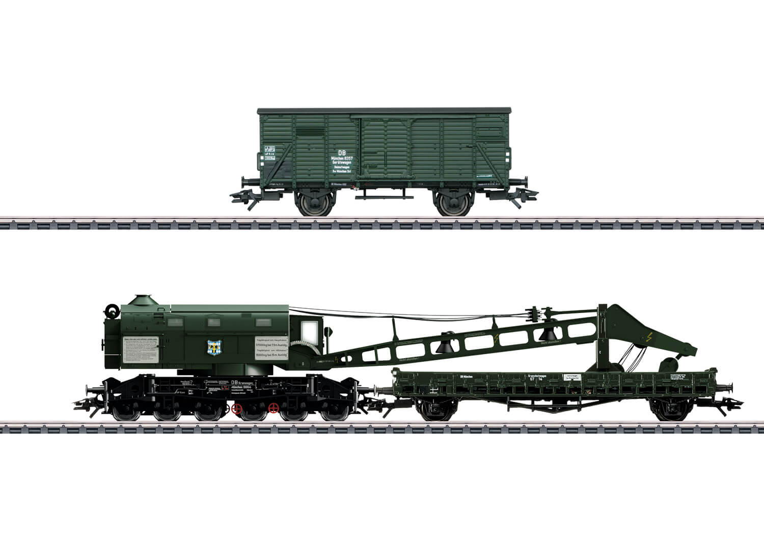 Märklin 49570 H0 Dampfkran Ardelt 57t