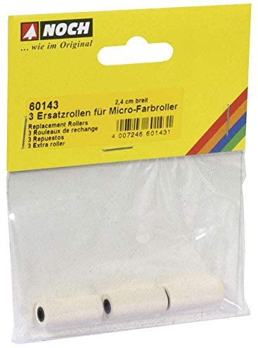 Noch 60143 3 Ersatzrollen für Micro-Farbroller