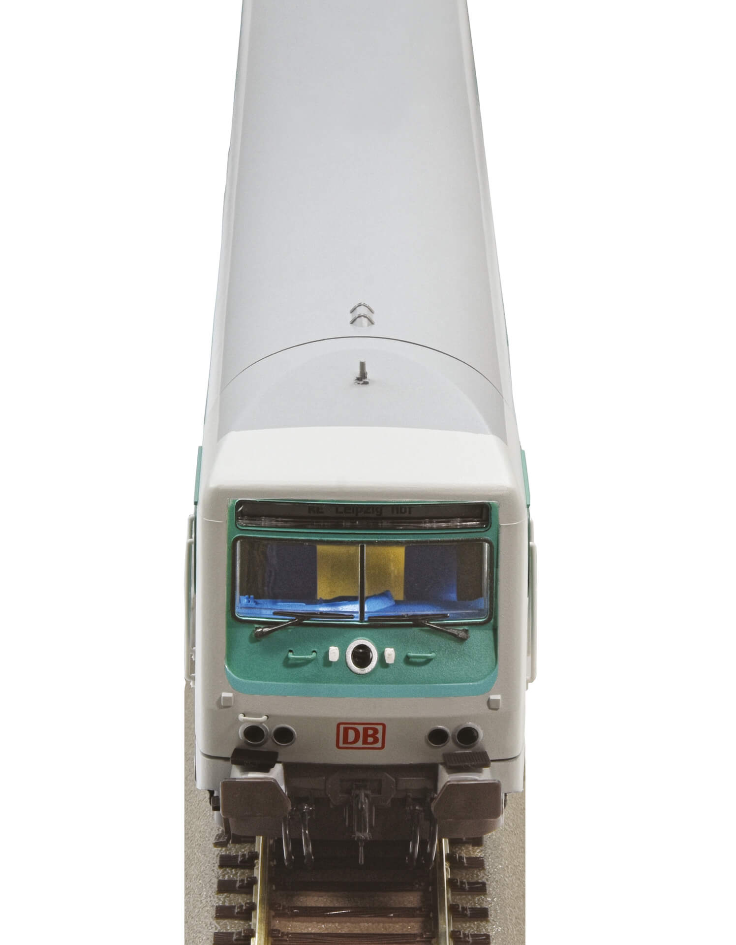 Roco 64206 H0 Nahverkehrs-Steuerwagen Wittenberger Kopf minttürkis-lichtgrau