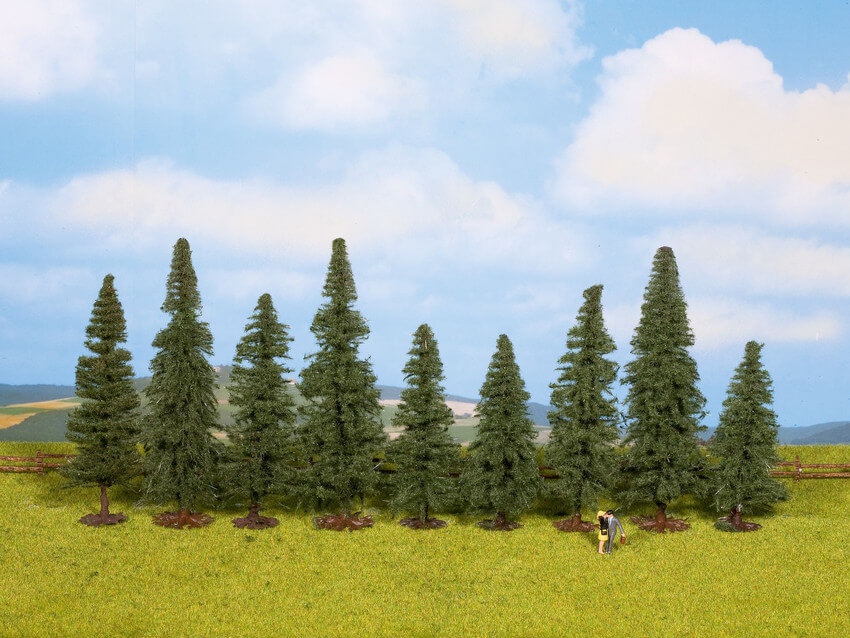 Noch 25086 H0 Tannen von 8 bis 12 cm Höhe