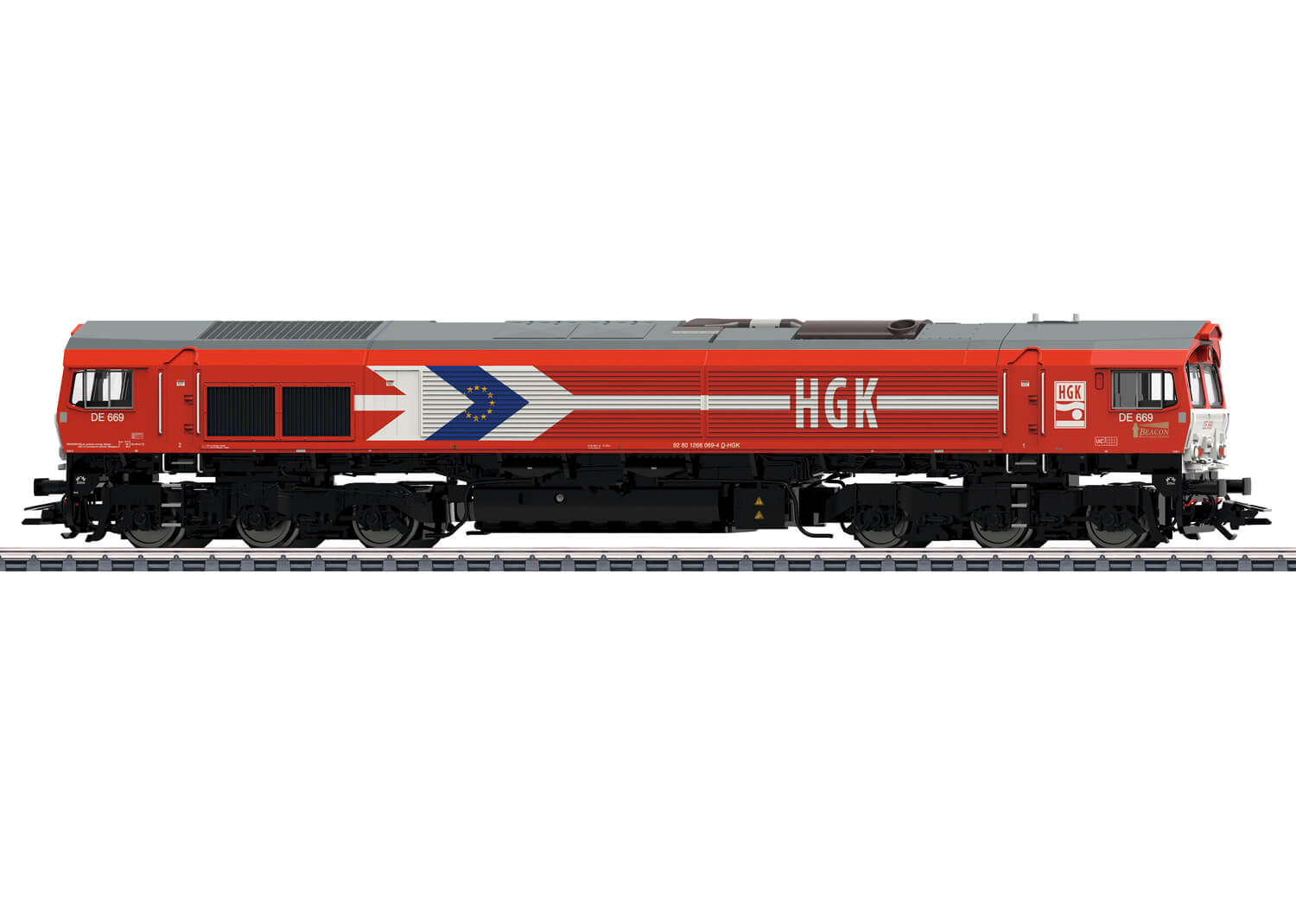 Märklin 39060 H0 Diesellokomotive Class 66 der HGK