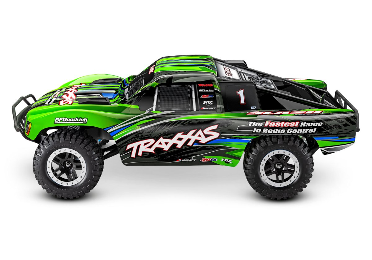 TRAXXAS® 58134-4GRN Slash 2WD BL-2s Brushless grün RTR Short Course Racing Truck 